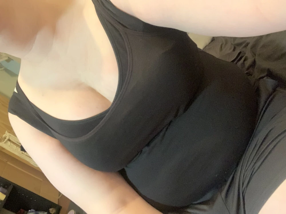 Bras exposed.