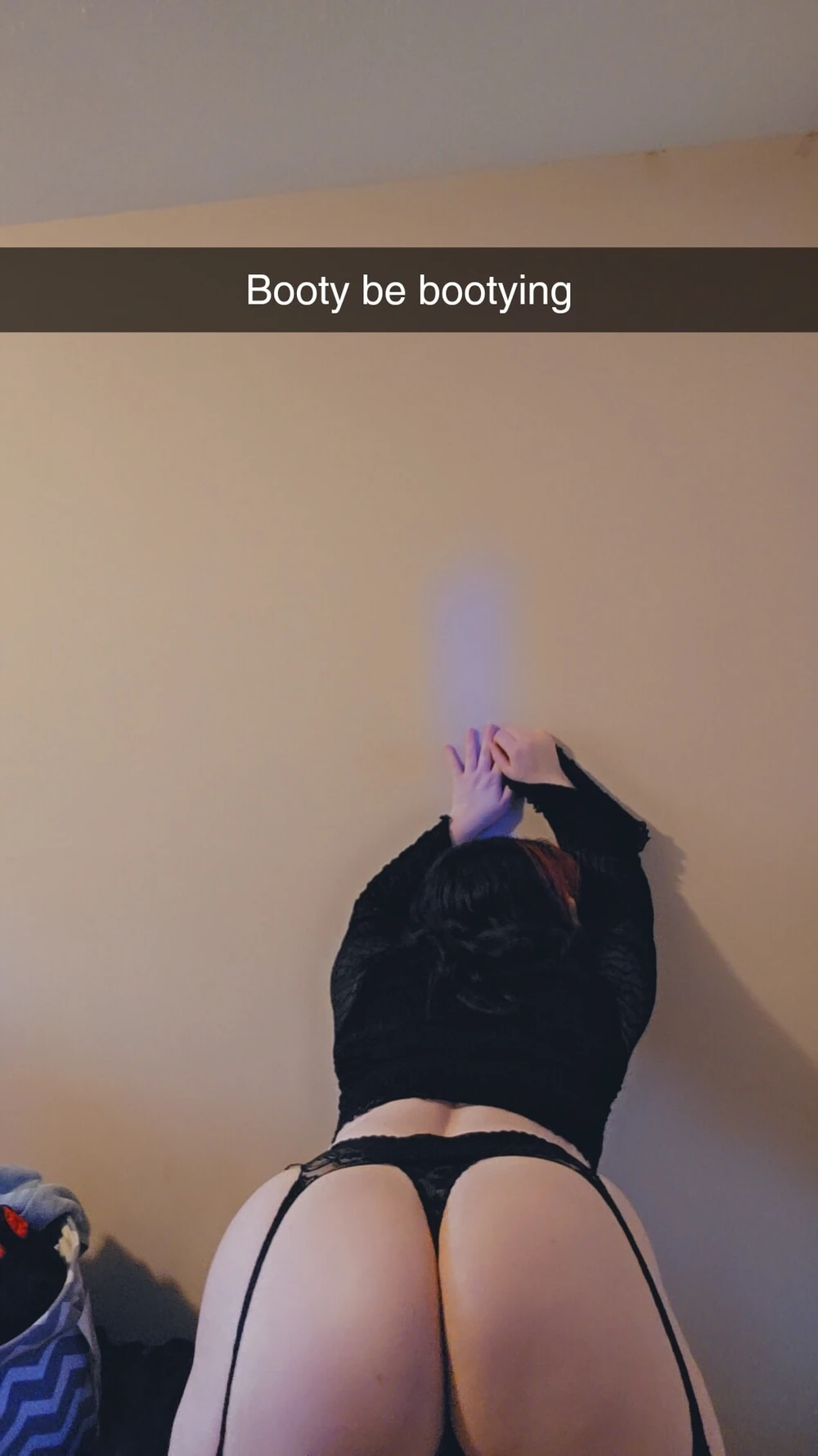 Teen BBW Goth Girl Lingerie