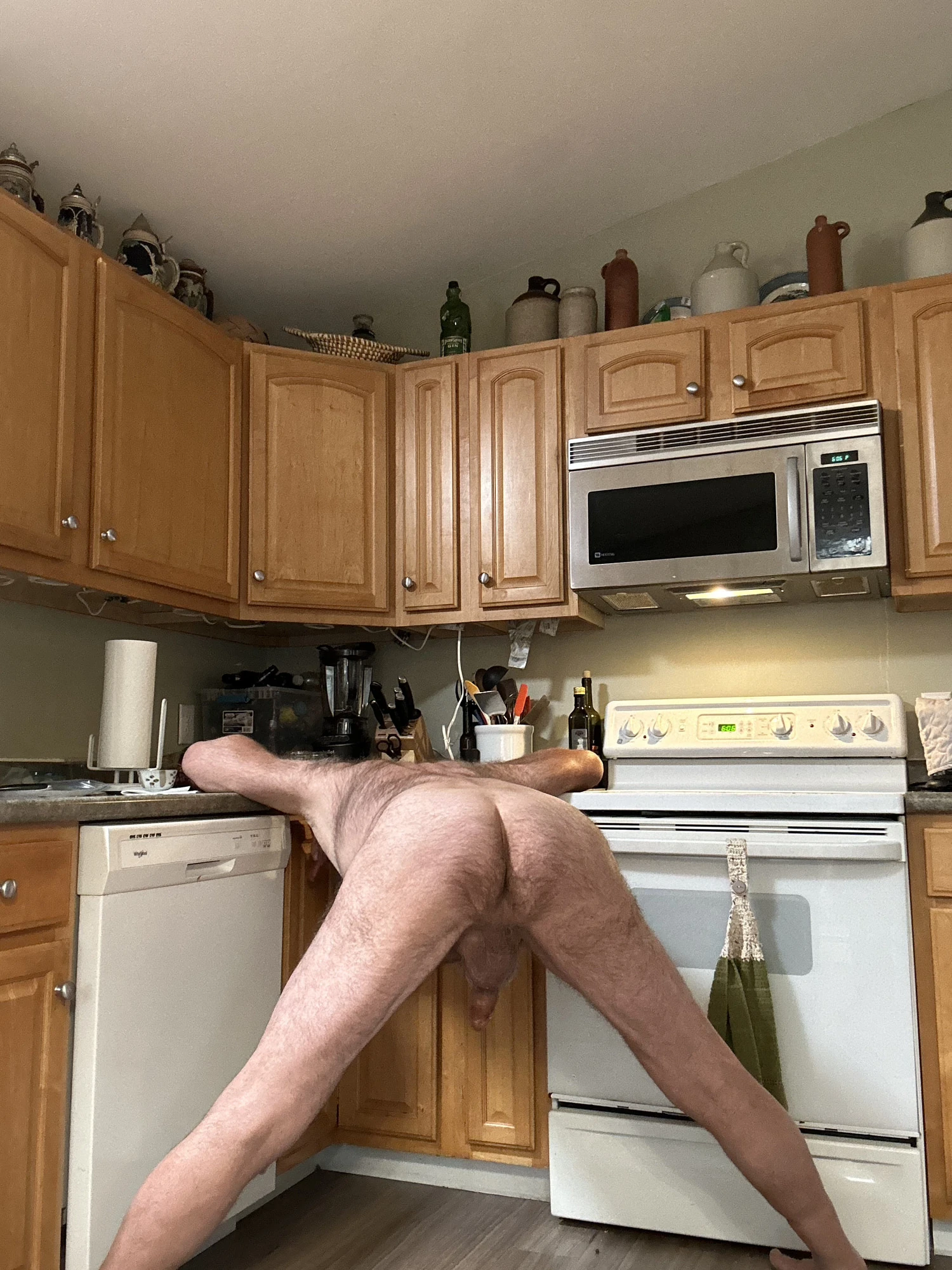 Hunky dad showing off #4