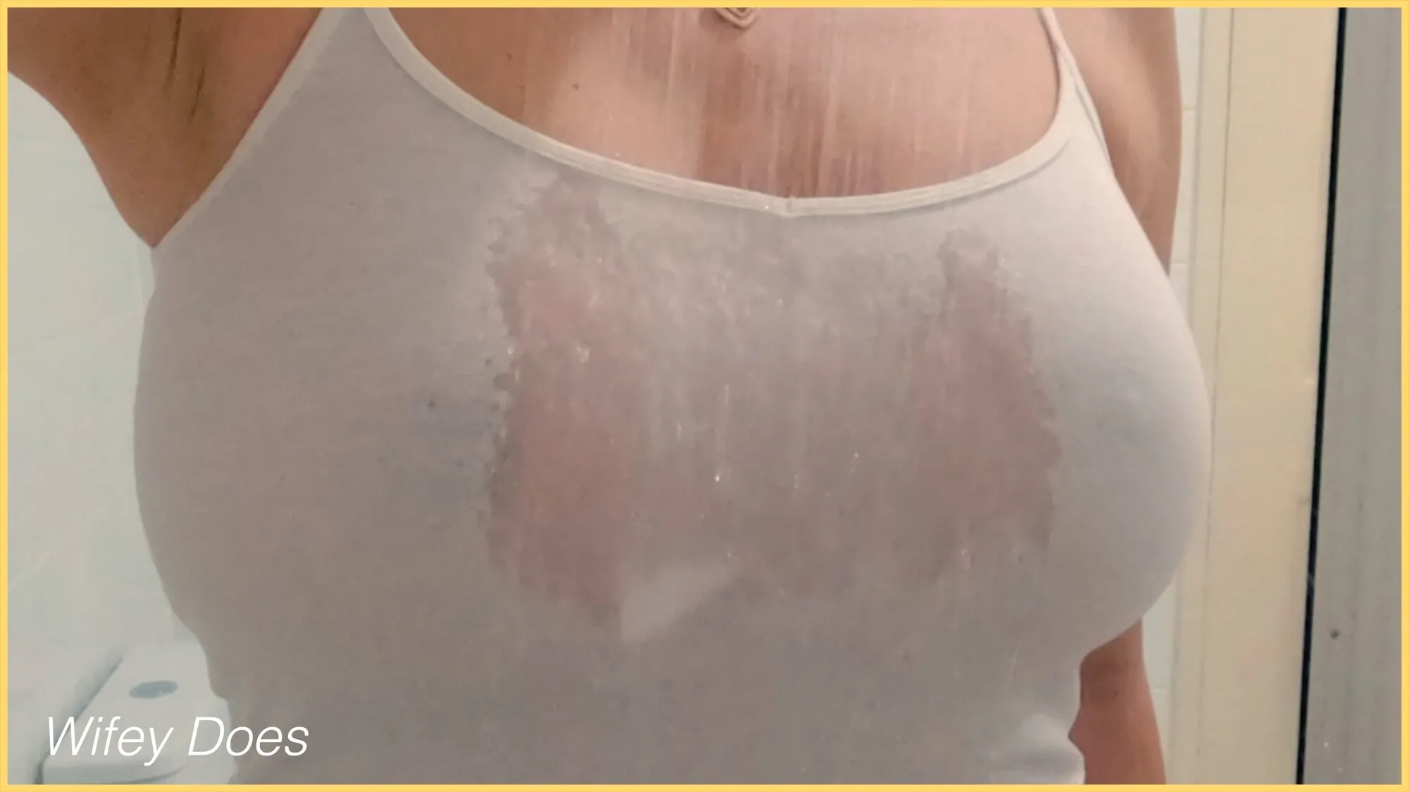 Wifey has the best wet tits #6