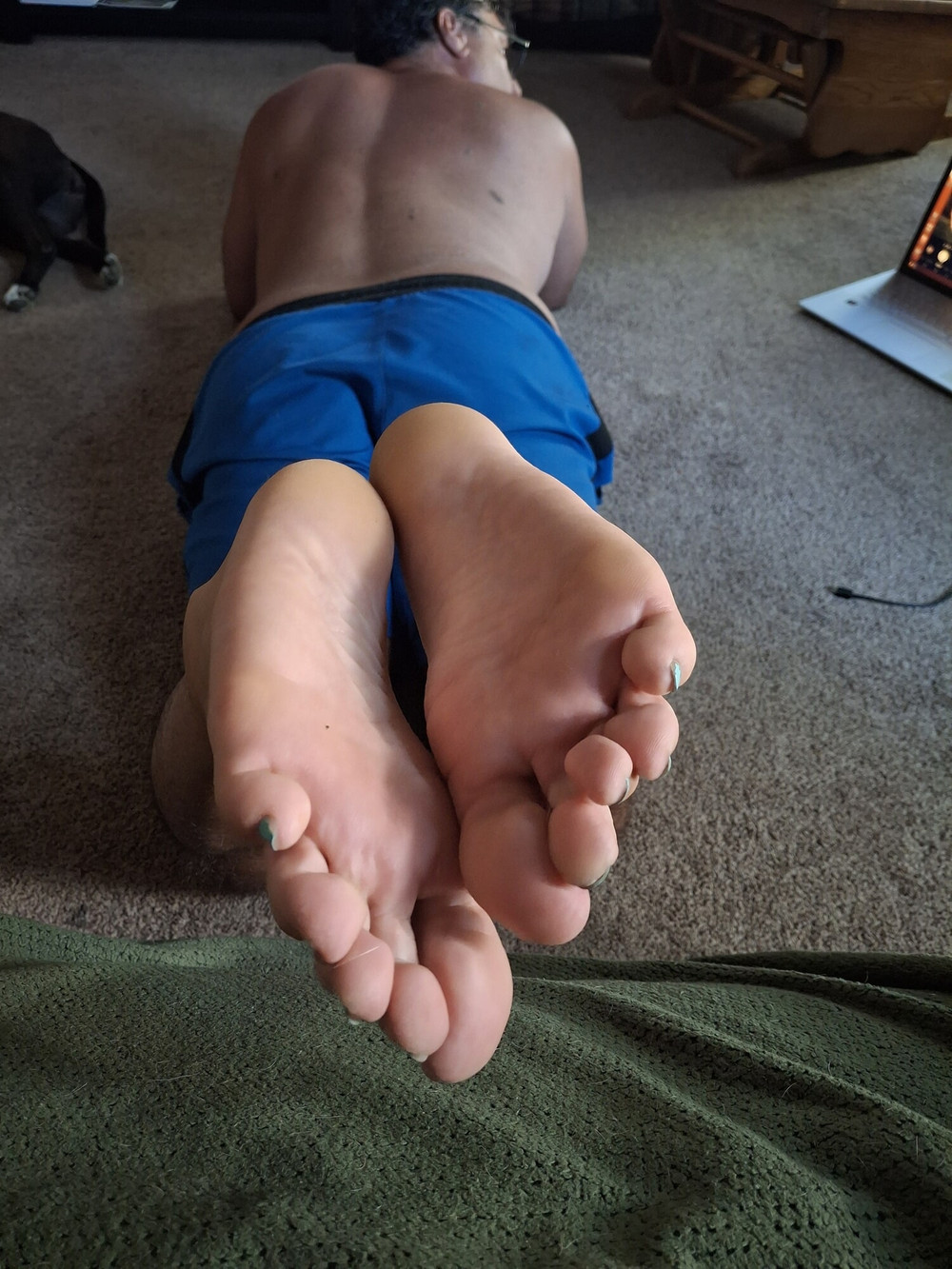 Posing my soles while on my knees #3