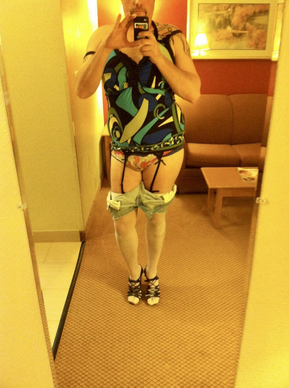 Pantyhose play