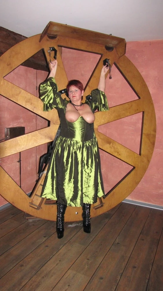 In the green, Cupless Dress #42