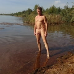 Matti am See mit Cockring