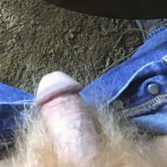 Jeans unbuttoned 