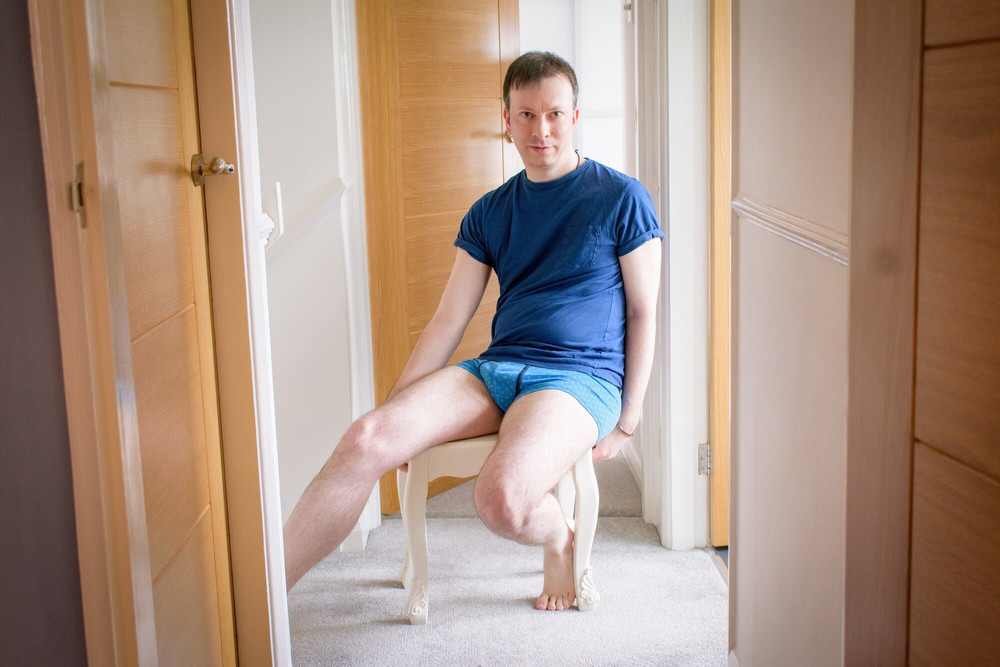 Horny Boy Self Shot Hall Set - Uncropped Unedited #14