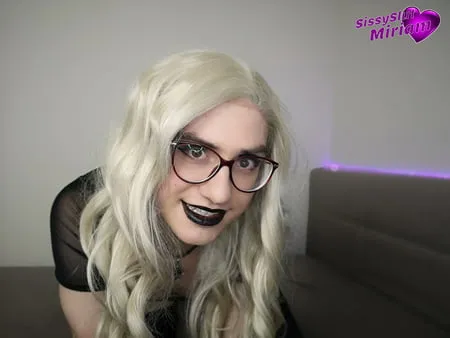 blonde goth sissygirl         