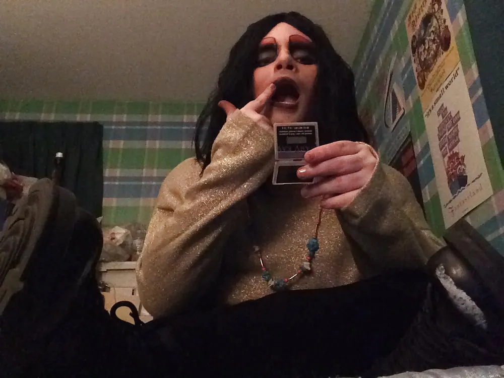 Big City Tramp (goth tranny) #6