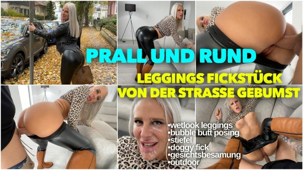 LEGGINGS FICKSTÜCK von der Strasse gebumst