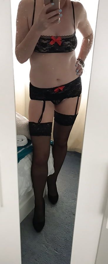 New sexy black underwear 