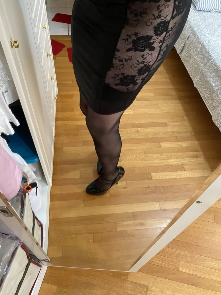 My black lingeries and outfits... #47