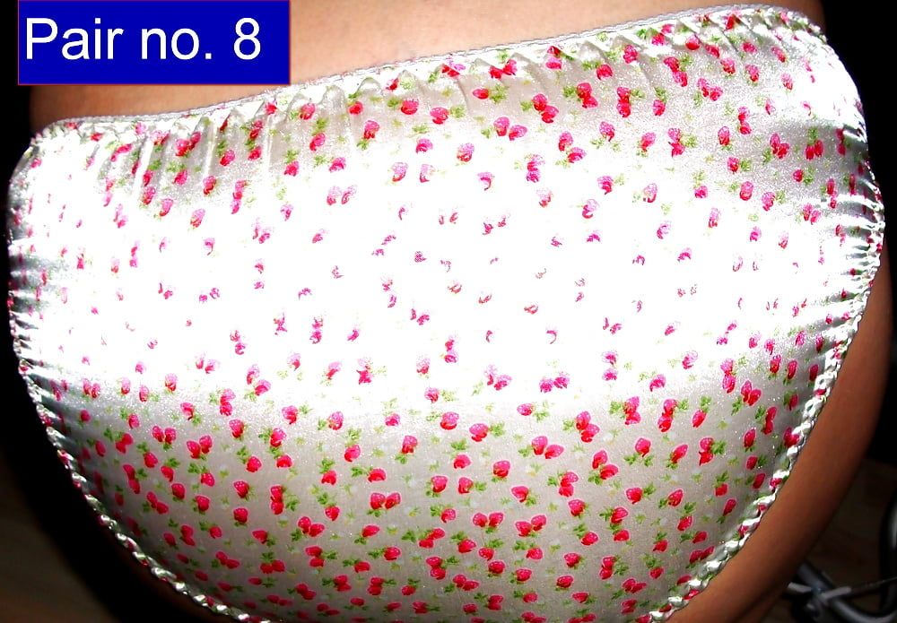 30 silky satin panties #52