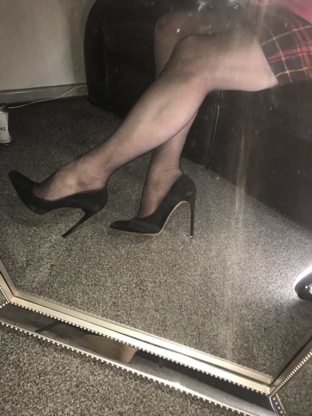 Heels nylons cock #22