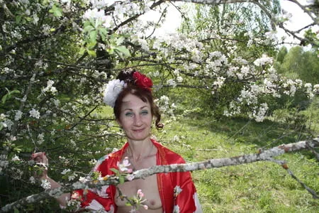 in white flowers ii         