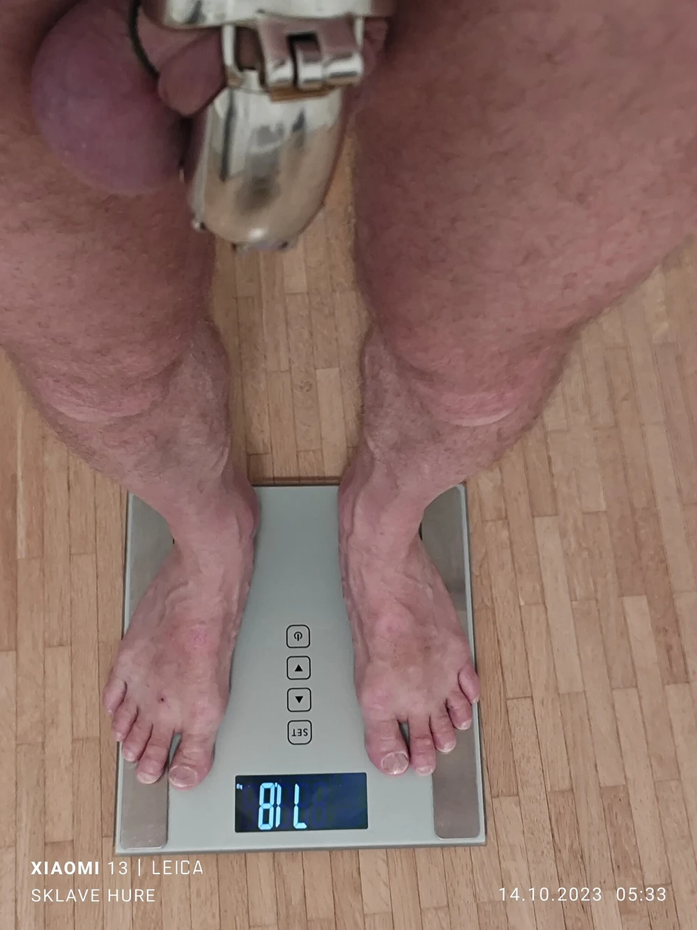 The weighing  #3