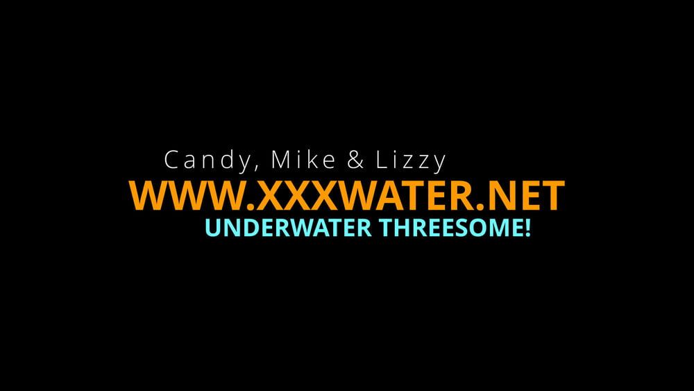 Candy Mike and Lizzy UnderWaterShow
