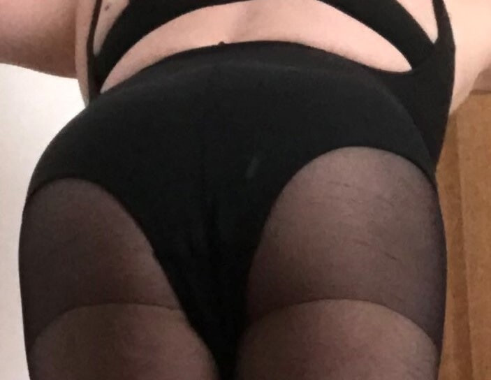 hot babe in black tights #8