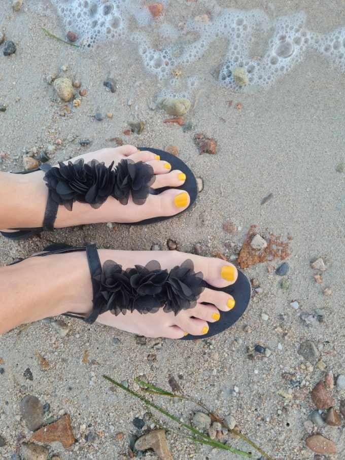 Wife beach feet #4