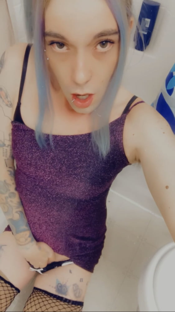 Hot Purple Minidress Slut #17
