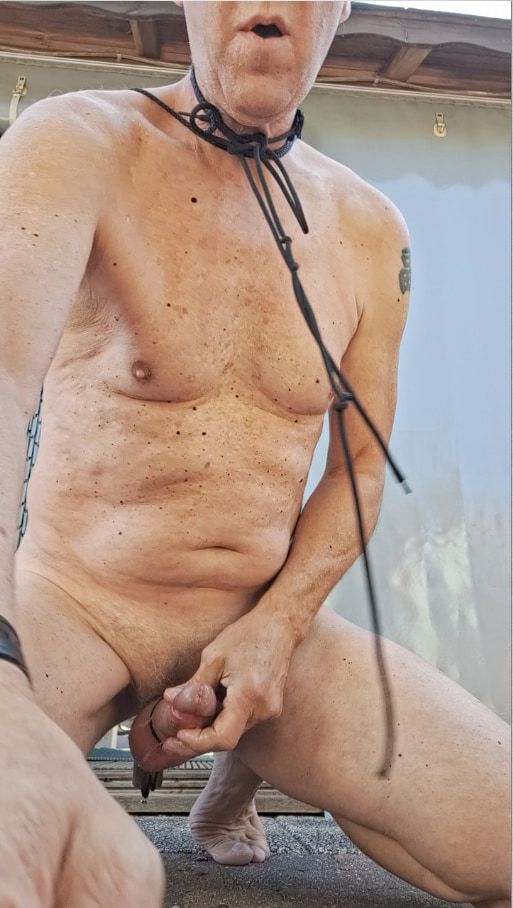 outdoor exhibitionist assfucking dildo sexshow cumshot #22