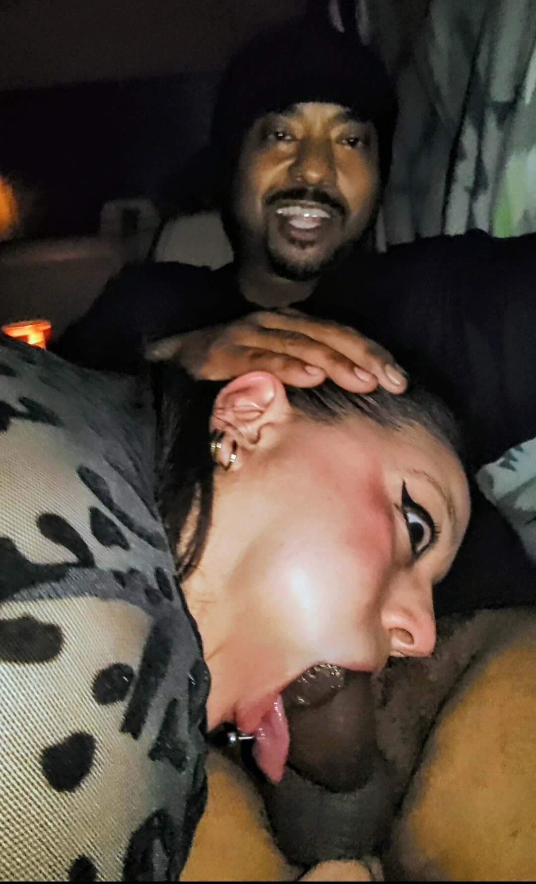 Blowjob addict Throatzilla 