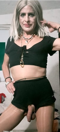 Mature sissy solo