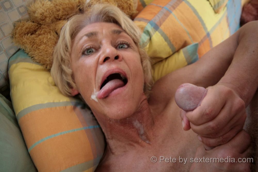 Spermageile grandma Rita needs the mega insemination #8