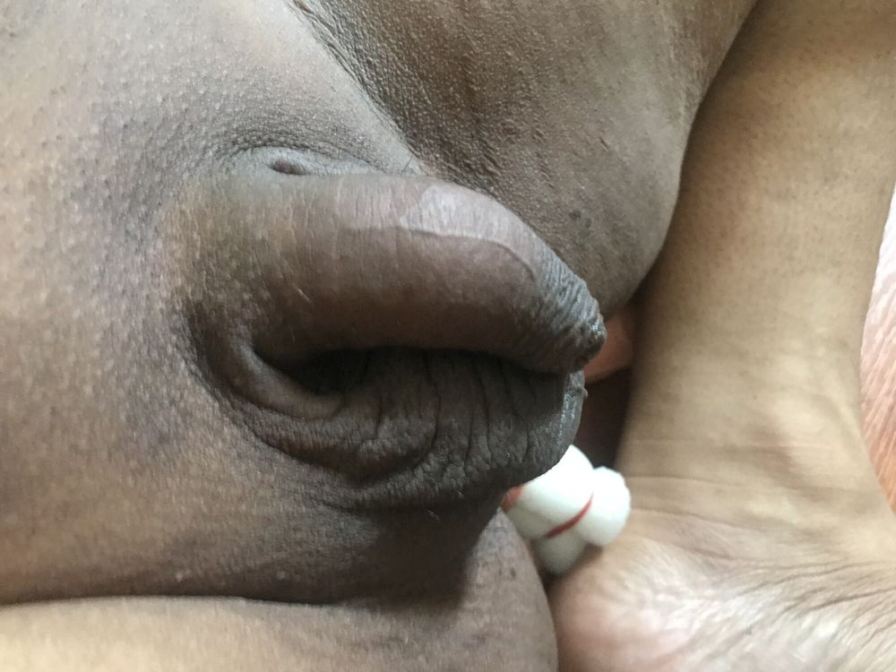 Amateur chubby small dick play anal  #30