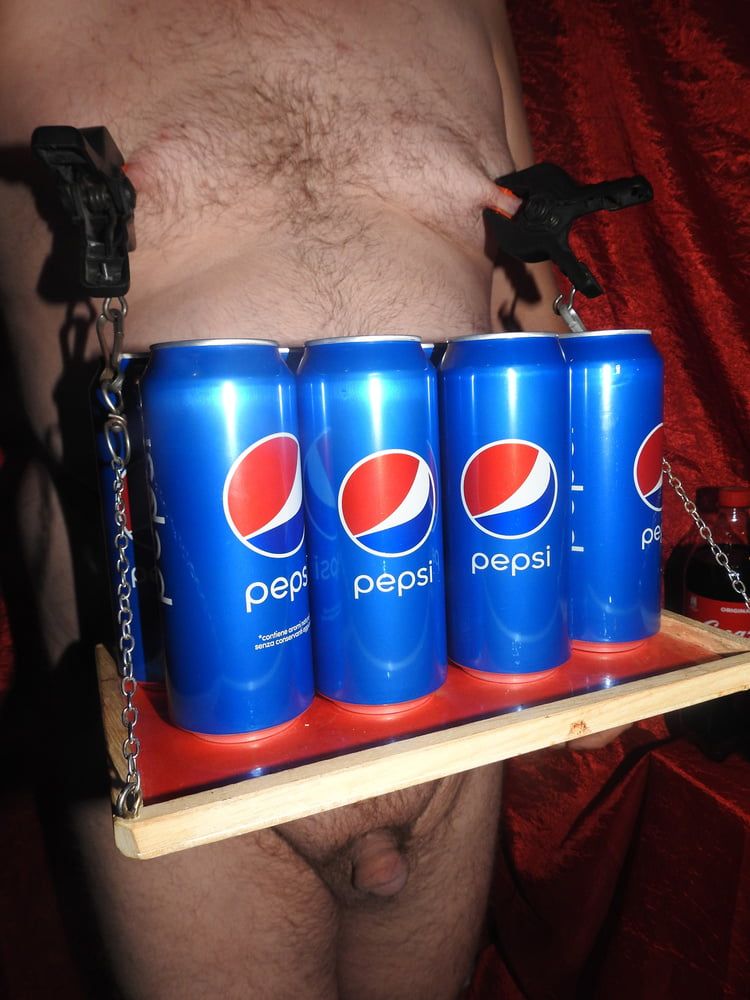 Slave serve Pepsi at Party #7