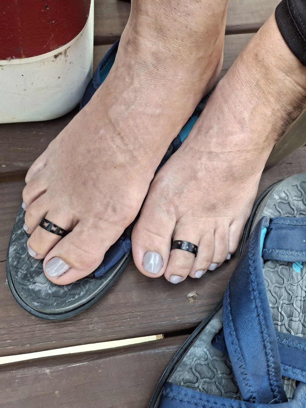 Showing off pour toes #8