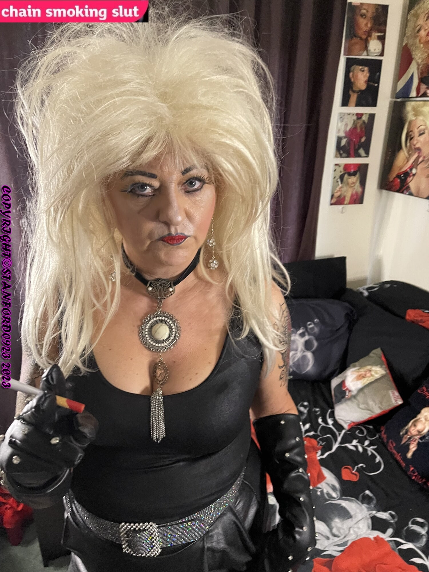 A CHAIN SMOKING SLUT #5