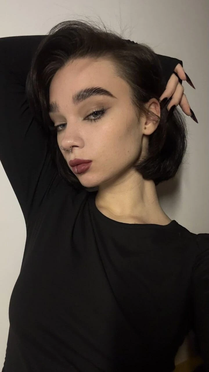 sexy young brunette
