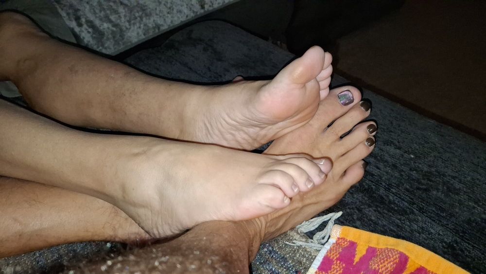 Playing footsie #30