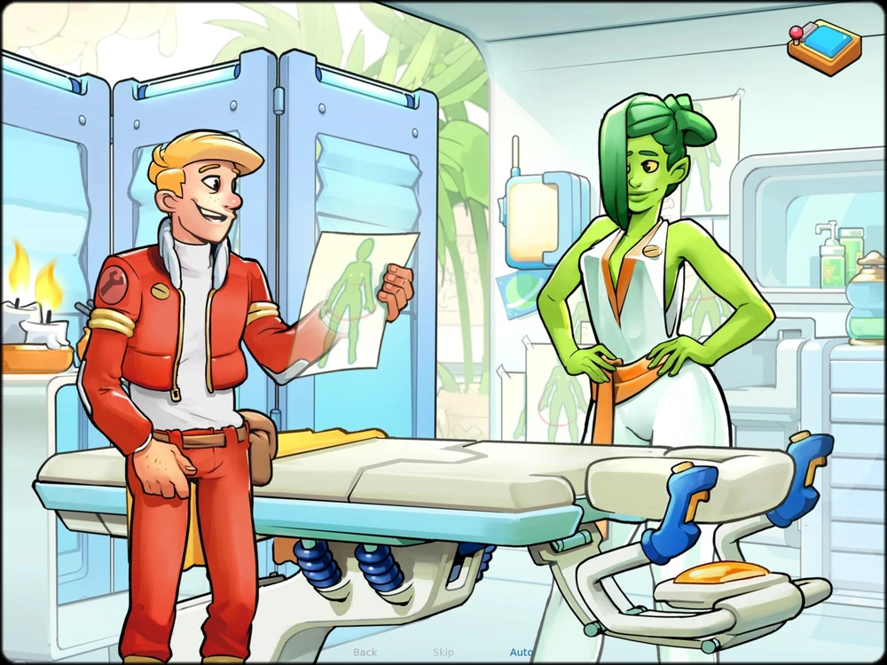 Let's Play - Space Rescue: Code Pink, Lorza make massage #2