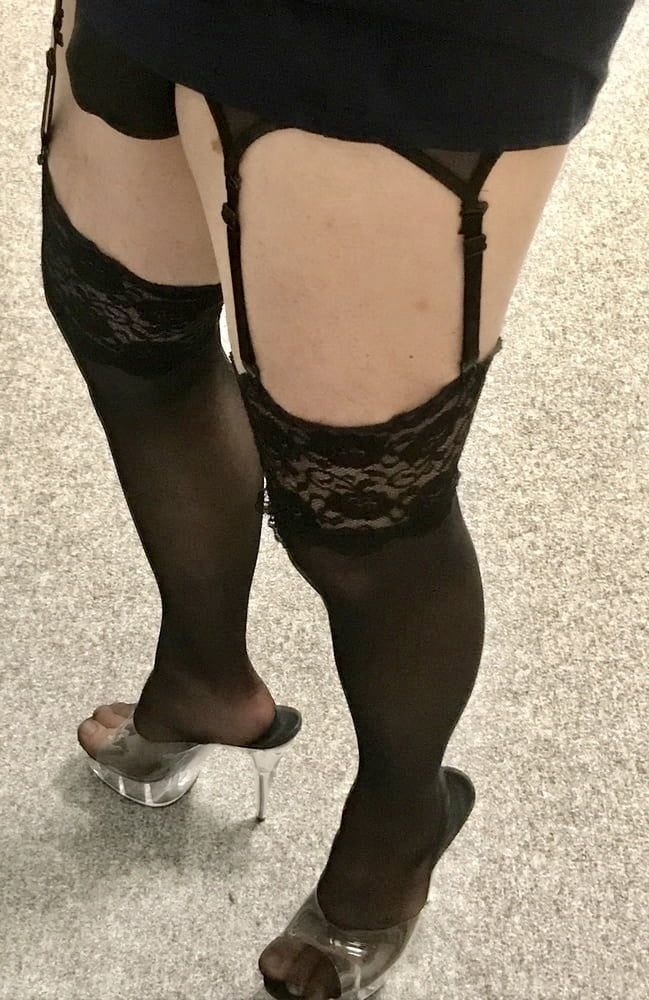 Sexy black stockings #13