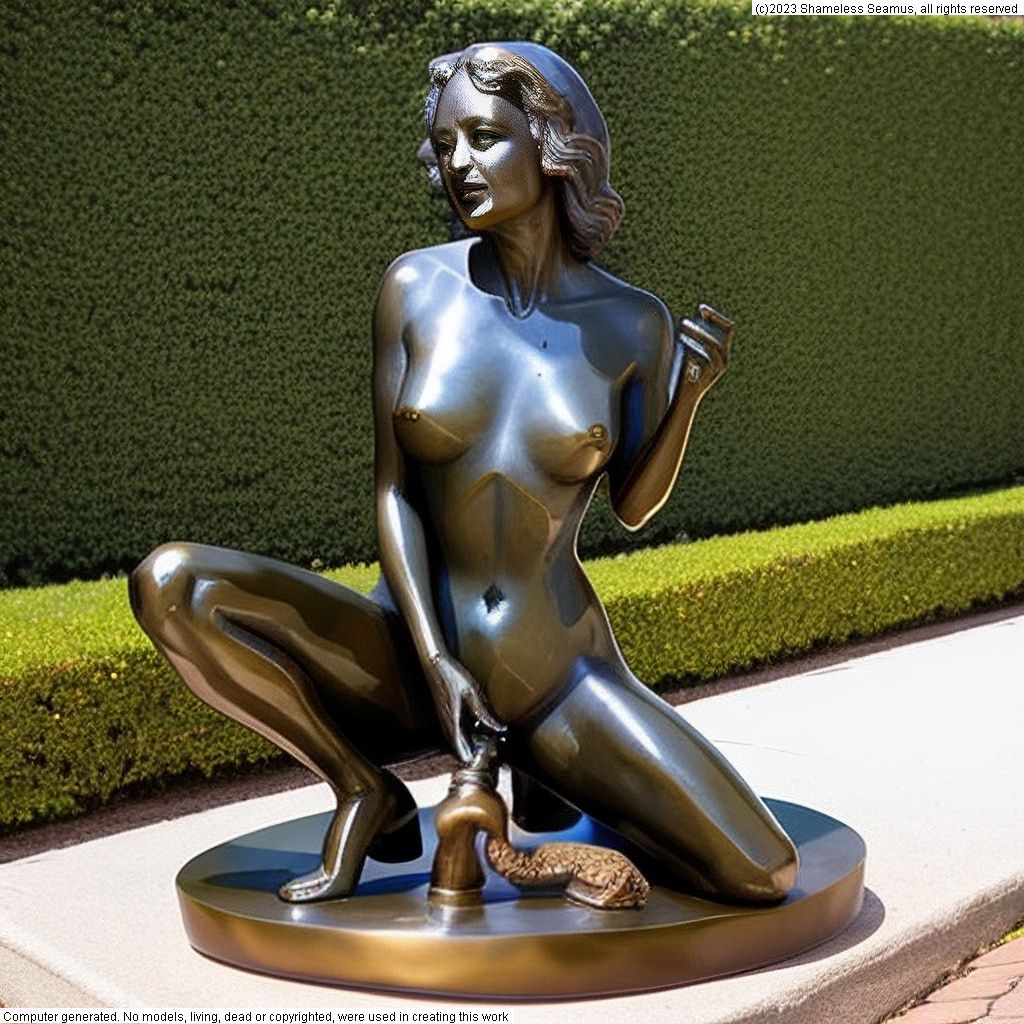 Erotic Bronze Sculpture Garden