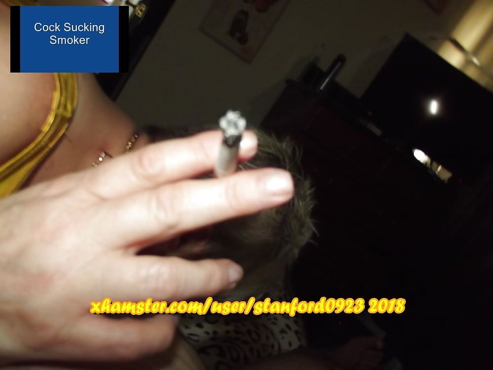 COCK SUCKING SMOKING SLUT #28