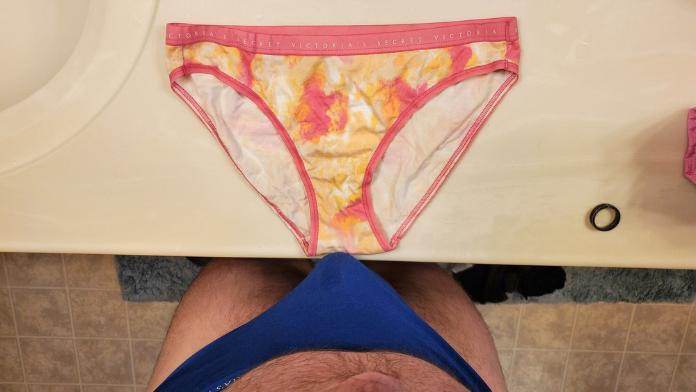 Me with borrowed panties #27