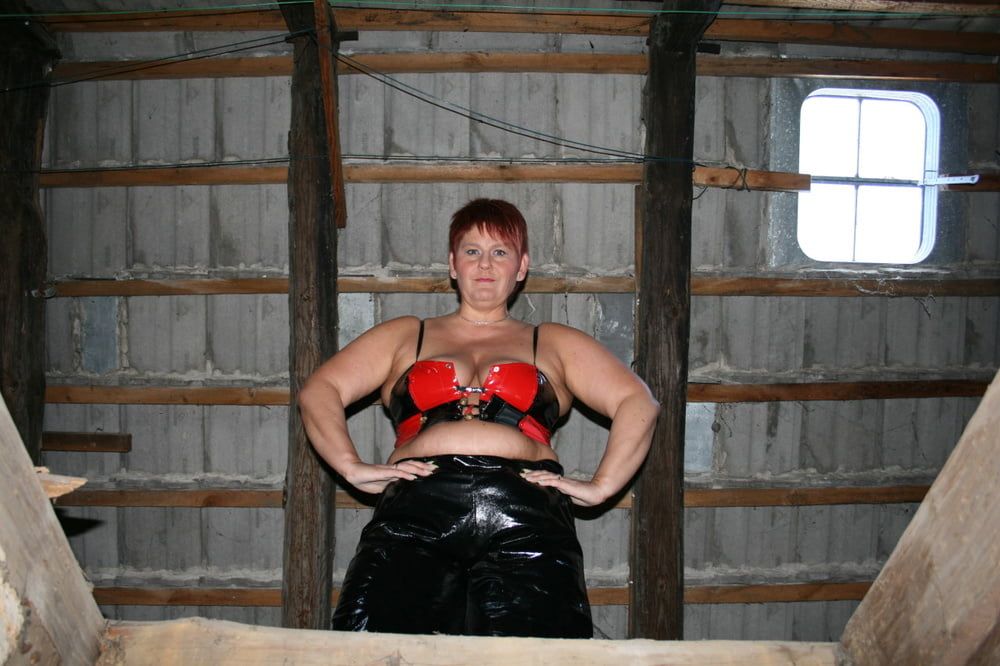 Domina in the attic