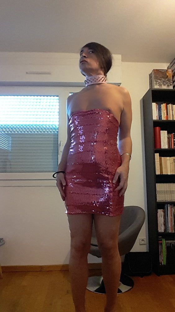Tygra babe in her new pink dress. #25