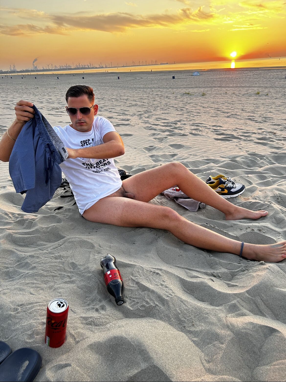  German boy on the nudist beach #18