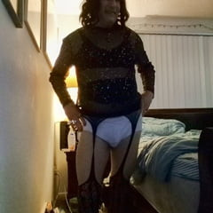 Transgirl Goth Club Pickup & Take Her Home!