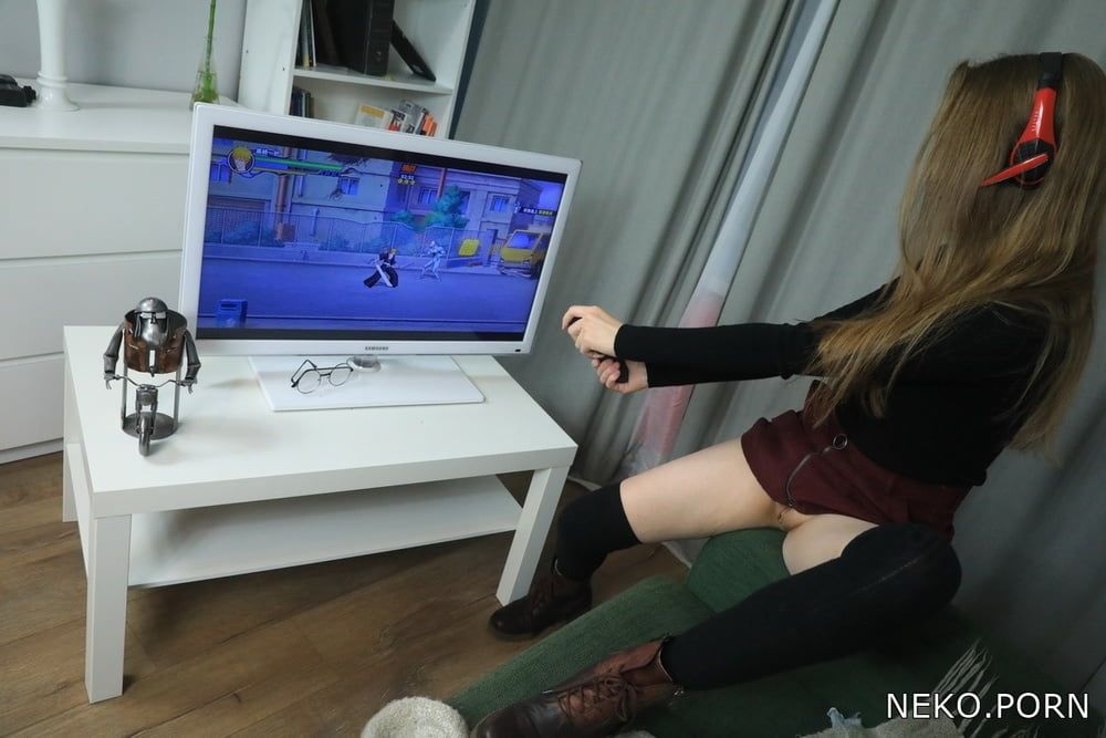 Gamer teen Adela - Geek Nerd porn #31