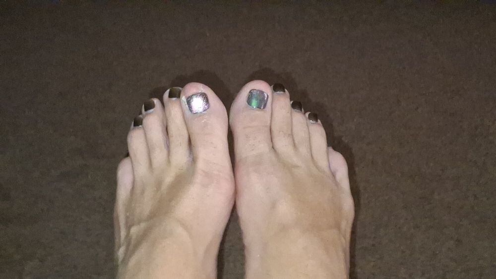 My new pedicure #17