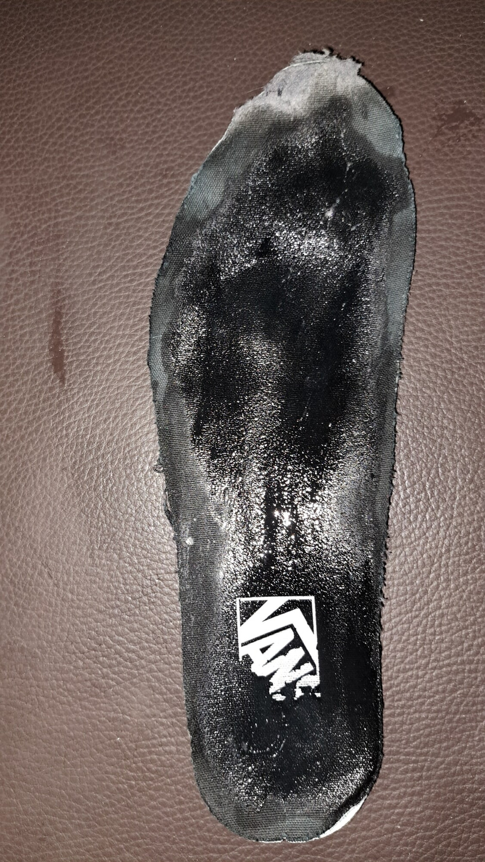 Sweaty toeprints in the stinky shoes of my girlfriend #9
