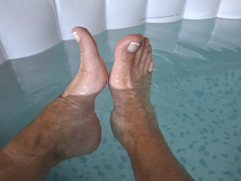 Do you want to suck my soft wet toes in my hot tub!? #18