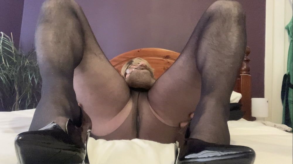 Pantyhose cock fun #24