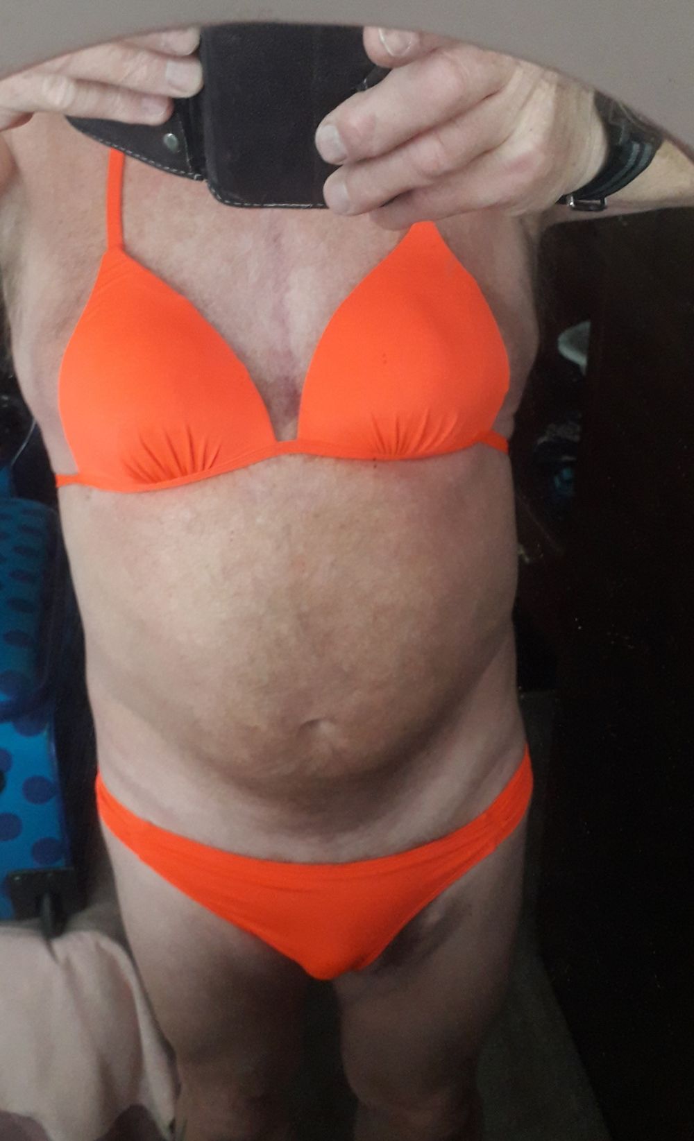 Old bob in a bikinl #2