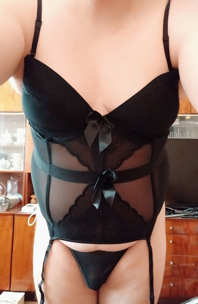 my new black corset #23
