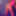 Pink bodystocking and dildo in black light #18